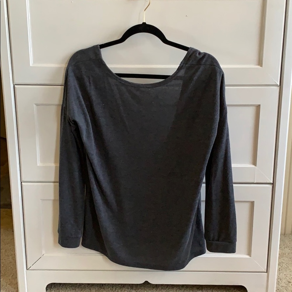 Open back top